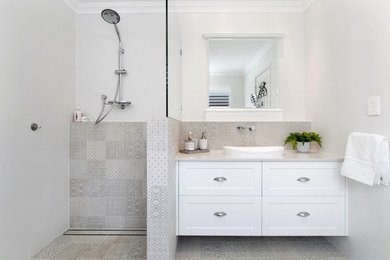 Photo of a transitional bathroom in Perth.