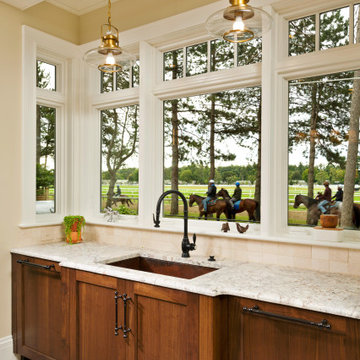 On The Backstretch - Kitchen Sink With a View
