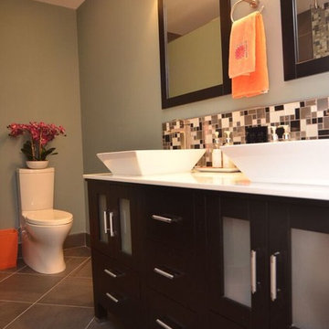 A Modern Master Bathroom