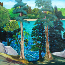 Chestnut Hill Reservoir, Romani Berlekov - Fine Art Prints