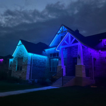 5 Lights Per M Permanent Holiday Lighting