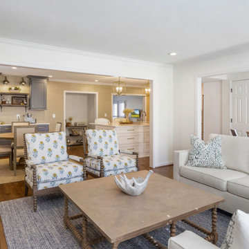 Open Concept Kitchen & Living Room