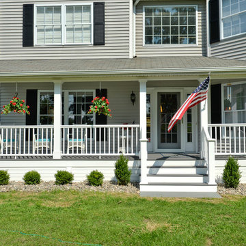 Traditional Porch with Azek
