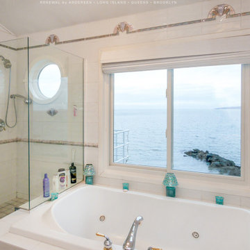 Sliding Window in Superb Bathroom - Renewal by Andersen Long Island, Queens & Br