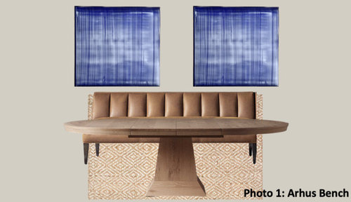 Dining Bench Sizing? Longer than table or shorter?