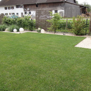 klare Linien im Garten