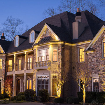 Alpharetta, GA House and Backyard Lighting Project