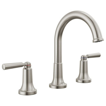 Delta 3535-MPU-DST Saylor 1.2 GPM Widespread Bathroom Faucet - Brilliance