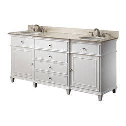 Large Bathroom Vanities White finish Finish - Bathroom Vanities And Sink Consoles
