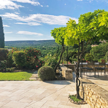 Terrasse avec pergola