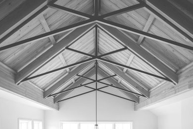 Inspiration for a modern home design remodel in San Diego