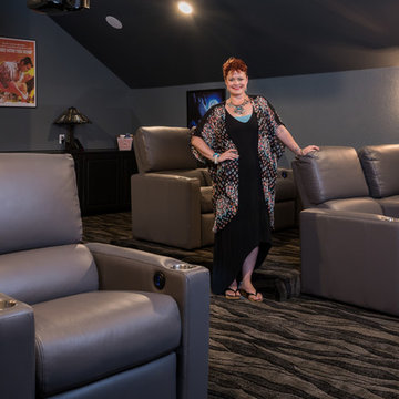 Starry Night Media Room