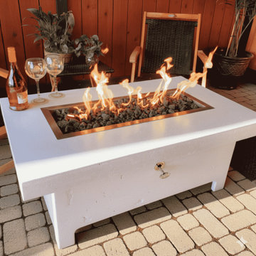 Custom Concrete Fire Tables | Castin Crete