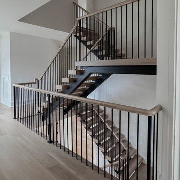 Project #122 | Freestanding Steel & Wood Staircase
