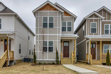 Inspiration for a craftsman home design remodel in Nashville