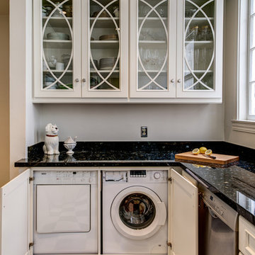 Black and White San Francisco Kitchen- Gilmans Kitchens and Baths