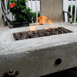 Fire Pit with CROSSFIRE&trade; Brass Burner - Fire Pits