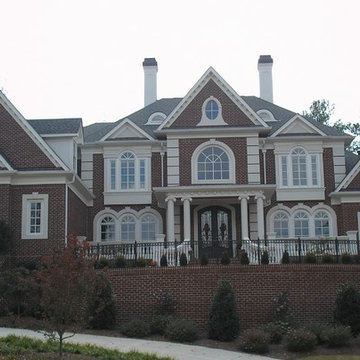 Double-hung, radius transoms, fixed windows, oval windows.