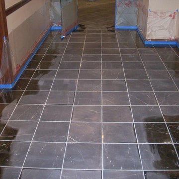 Hallway Floor Restoration