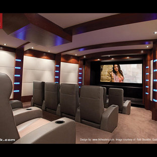 75 Most Popular Home Theater Design Ideas for 2019 - Stylish Home