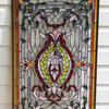 20.5" x 34.75" Large Tiffany Style stained glass window panel