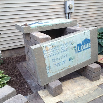 The Fisher Family Wood Fired Brick Pizza Oven in Ohio