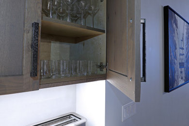 Kitchen - rustic kitchen idea in Vancouver