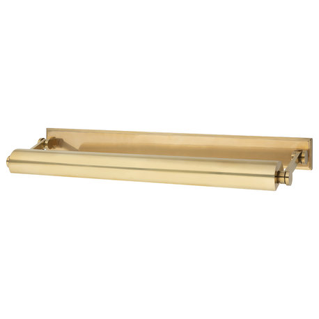 Merrick, Picture-Light, Aged Brass, 32"