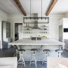 Kitchen Wood Beam and Crown