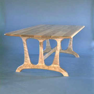 eastern yellow birch dining table