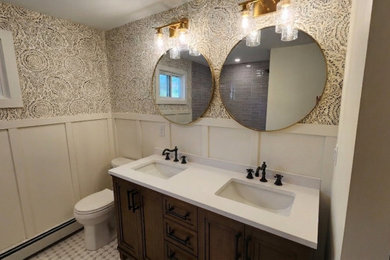 Inspiration for a country bathroom remodel in Other