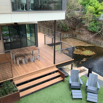 IPE’ Brazilian rainforest Hardwood deck- No chemical treatment