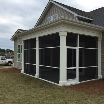 White Screen Tight with Super Screen, Screenmobile of Wilmington NC