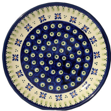 Polish Pottery  Dessert Plate, Pattern Number: 296a