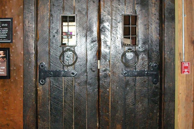 Rustic Double Doors