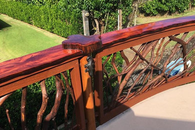 Inspiration for a coastal deck remodel in Other