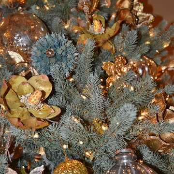 MY 2014 CHRISTMAS TREE, REINDEER & TABLE SETTINGS