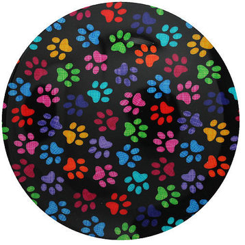Andreas Color Paws Trivet, 8" Round