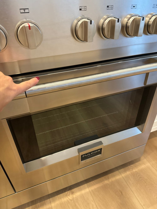 FulgorSofia oven blowing a lot of air when in use