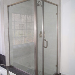 Semi-Frameless Showers - Shower Doors