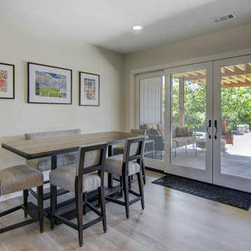 Open and Inviting Basement Designed for Family and Easy Living
