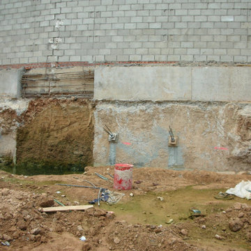 Cimentación especial. Pantalla de micropilotes y muro de pantalla.