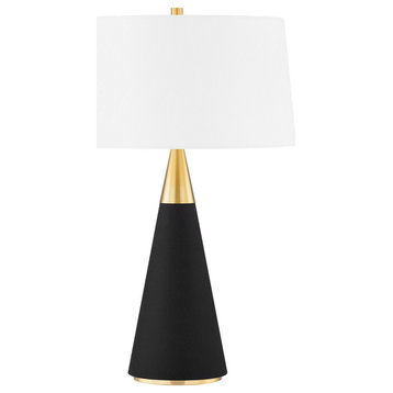 1 Light Table Lamp, Black