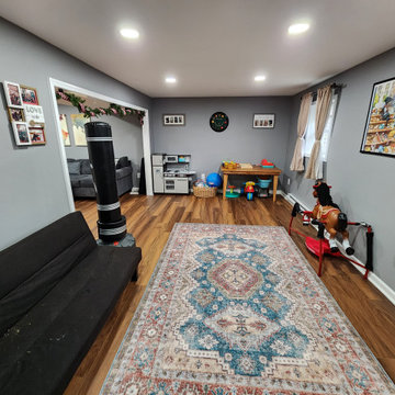 Basement Finish with bathroom