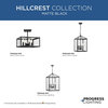 Hillcrest Collection 29-3/4" 4-Light Transitional Hall and Foyer Chandelier, Matte Black