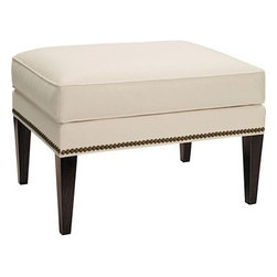 Hickory Chair Ottomans and Benches - Footstools And Ottomans