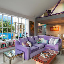 Houzz Tour: Candy Hues Meet Industrial Chic in a London Warehouse