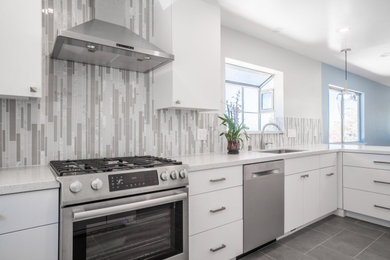 Kitchen - modern kitchen idea in Los Angeles