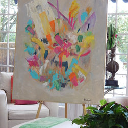 SOLD!!!  Art - Original Abstract Painting, 60 x 48  SOLD!!! - Paintings