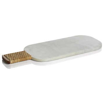 Marble Cheese and Charcuterie Board with Handle